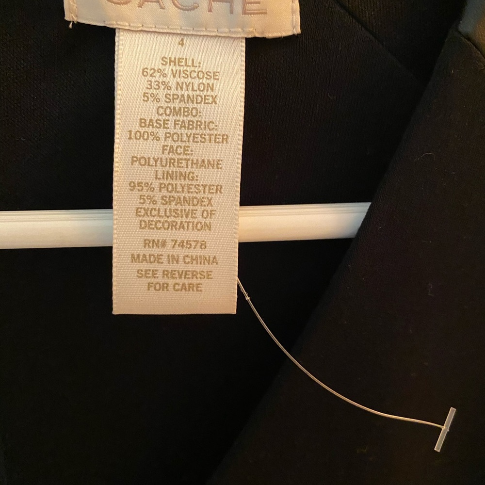 Cache Dress. Leather and studs. 4